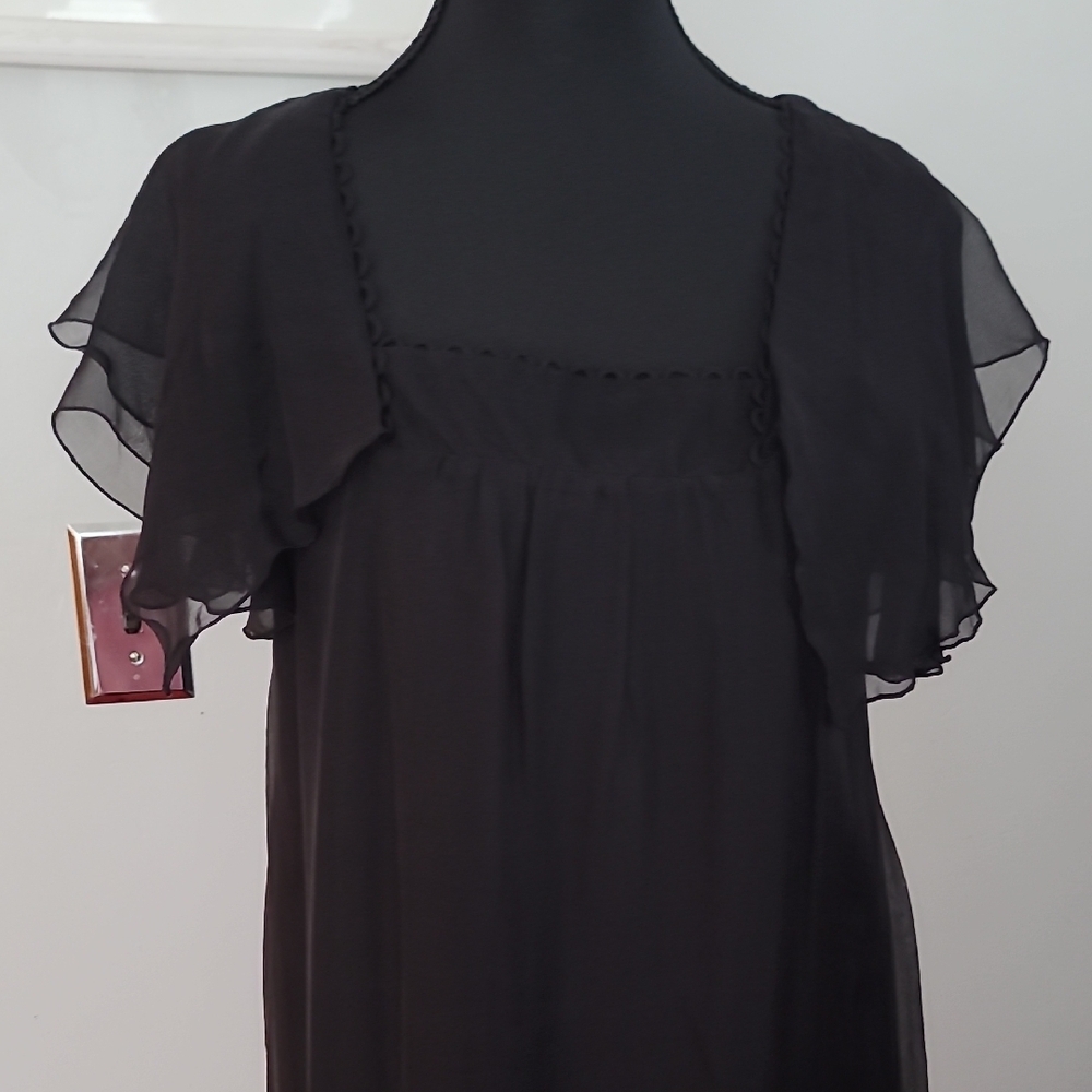 Kensie Black Midi Dress - Picture 4 of 11